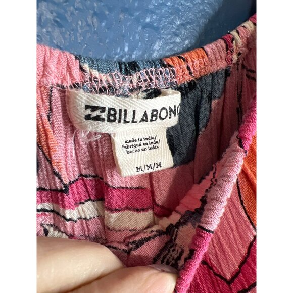 Billabong Off Shoulder Floral Blouse M - Picture 2 of 7